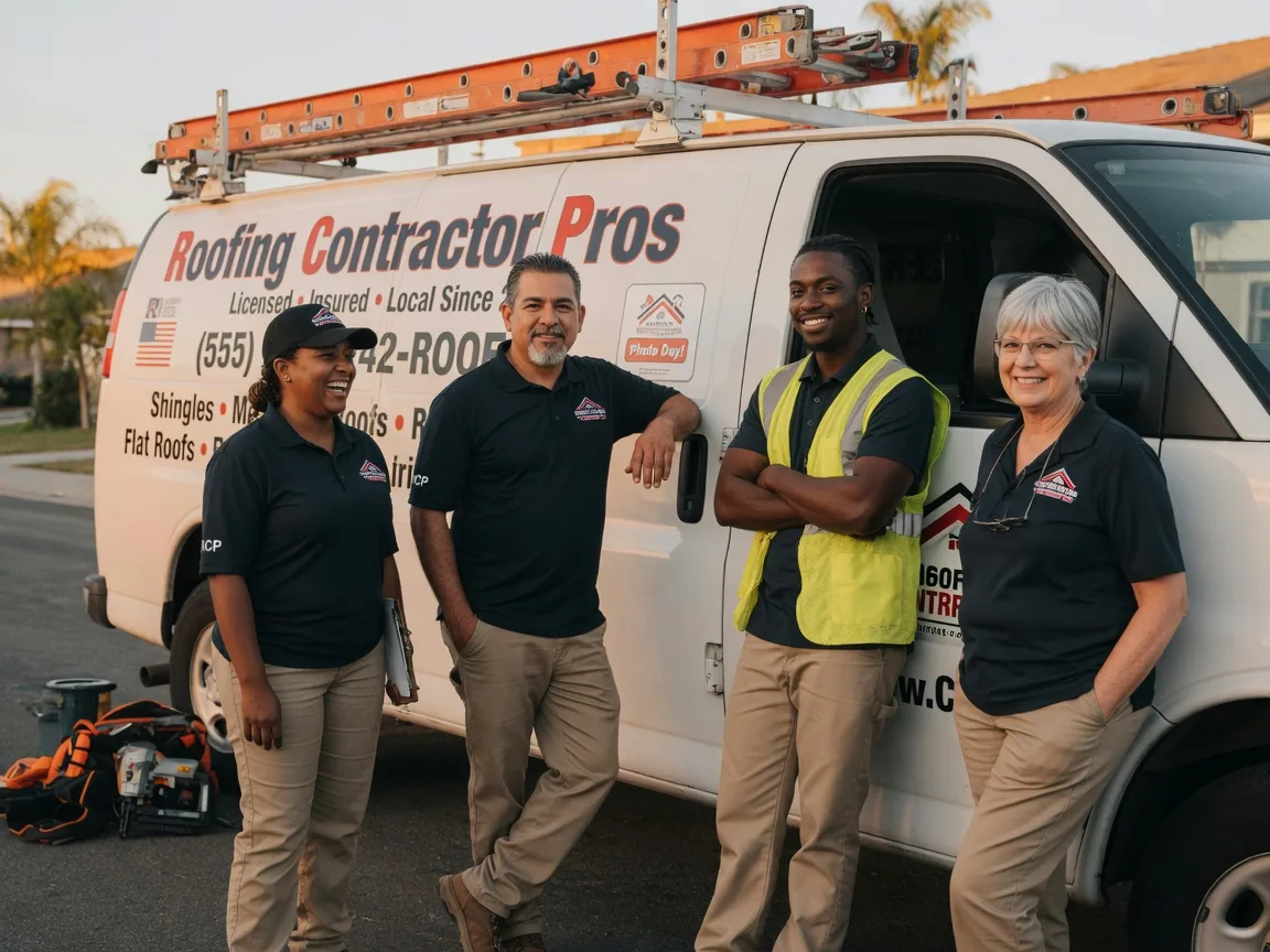 Local Roofing Contractors company in Conover, OH